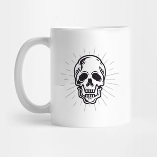 Skull Retro Tattoo Art Style Mug